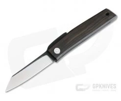 Hiroaki Ohta Knives OFF FK7 Ebony Wood Friction Folder 3989