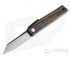 Hiroaki Ohta Knives OFF FK7 Ebony Wood Friction Folder 3990