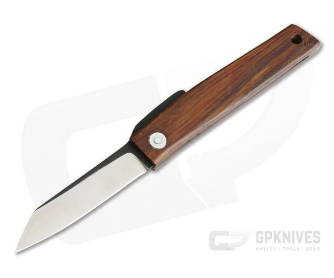 Hiroaki Ohta Knives OFF FK7 Cocobolo Wood Friction Folder 3991