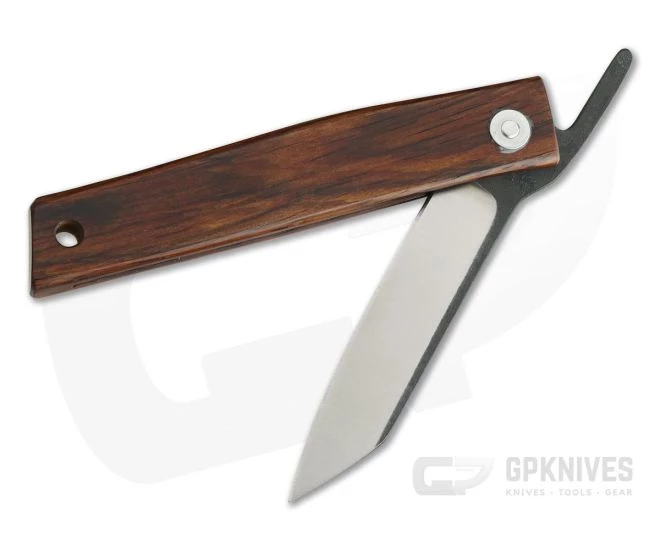 Hiroaki Ohta Knives OFF FK7 Cocobolo Wood Friction Folder 3991 - Image 2