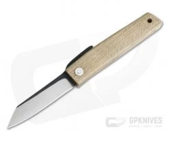 Hiroaki Ohta Knives OFF FK7 Japanese Mizunara Oak Friction Folder 3992