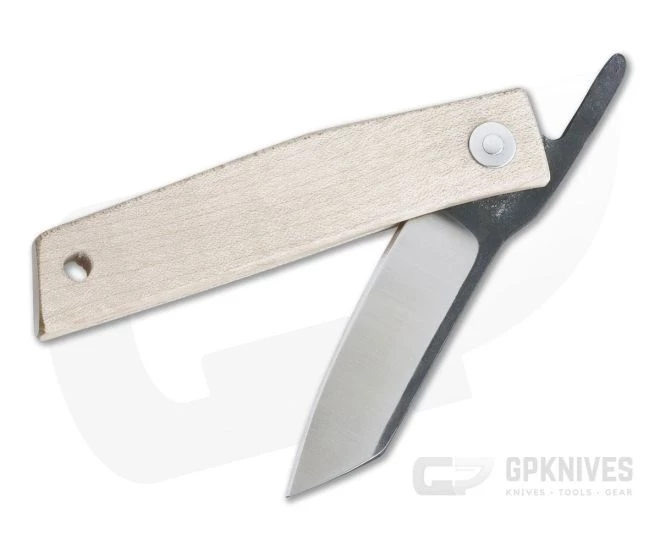 Hiroaki Ohta Knives OFF FK5 Maple Wood Friction Folder 3994 - Image 2