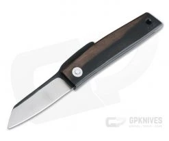 Hiroaki Ohta Knives OFF FK5 Ebony Wood Friction Folder 3996