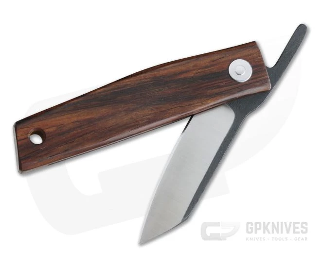 Hiroaki Ohta Knives OFF FK5 Cocobolo Wood Friction Folder 3997 - Image 2
