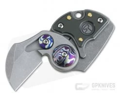 Serge Panchenko Coin Claw Gen 3 CPM-154 Ammo Can Titanium Slip Joint Folder 4019