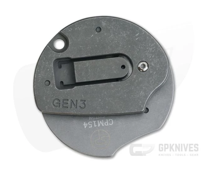 Serge Panchenko Coin Claw Gen 3 CPM-154 Ammo Can Titanium Slip Joint Folder 4019 - Image 3