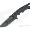 Brian Tighe Custom Tighe Fighter Carbon Fiber Black DLC CPM-154/S90V San Mai