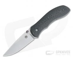 Trash Panda Knives Chaos Titanium Frame Lock Stonewashed CPM-154 Carbon Fiber 4052