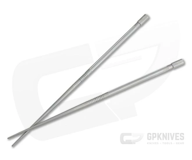 Steve Kelly TiSushi Sticks Bead Blasted Titanium Chopsticks