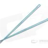 Steve Kelly TiSushi Sticks Teal Anodized w/ Milling Titanium Chopsticks