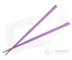 Steve Kelly TiSushi Sticks Ultraviolet Anodized w/ Milling Titanium Chopsticks