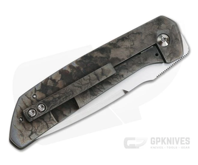 Enrique Pena Custom Mula Toxic Titanium Frame Lock Front Flipper - Image 2