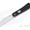 Enrique Pena Custom Swayback Wharncliffe Top Flipper Jigged Black G10