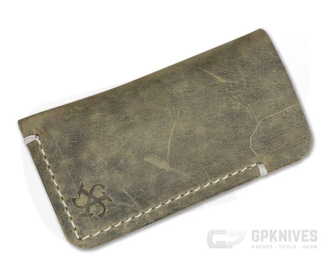 Pepe Jalomo Custom Wharncliffe Trapper Maroon Linen Micarta CPM154 Slip Joint - Image 4