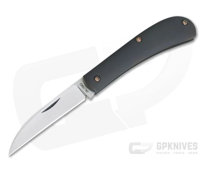 Pepe Jalomo Custom Wharncliffe Trapper Zirconium CPM154 Slip Joint
