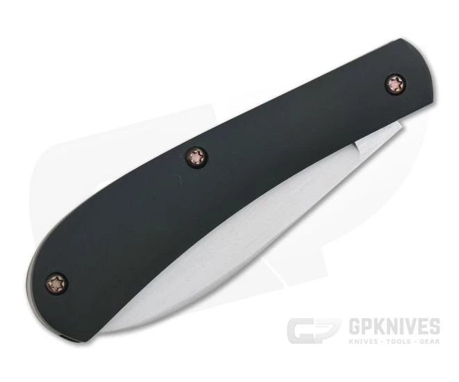 Pepe Jalomo Custom Wharncliffe Trapper Zirconium CPM154 Slip Joint - Image 2