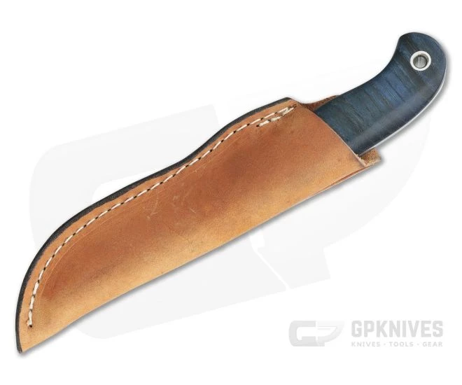 Mike Irie Model 110 Spear Point CPM-154 Micarta Bolstered Stabilized Dyed Maple Burl 4274 - Image 2