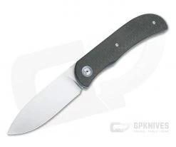 Burger Custom LEXK Plus Satin M390 Full Carbon Fiber Titanium Liner Lock Top Flipper