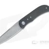 Burger Custom LEXK Plus Sheepsfoot Acidwash M390 C-TEK Bolstered Carbon Fiber Titanium Liner Lock Top Flipper
