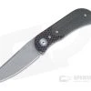 Burger Custom EXK Plus C-Tek Bolstered Carbon Fiber Acid Washed M390 Liner Lock Top Flipper 4340