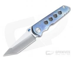 Sergey Rogovets TNT XR Tanto 20 Front Flipper Satin S45VN Titanium Frame Lock 4348