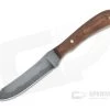 Chuck Hawes Custom Spey Trapper Hamon W2 Antique Linen Micarta Fixed Blade Knife 4354