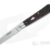 T.A. Davison Custom Dark Jig Bone Satin CTS-XHP Wharncliffe Slip Joint 4367