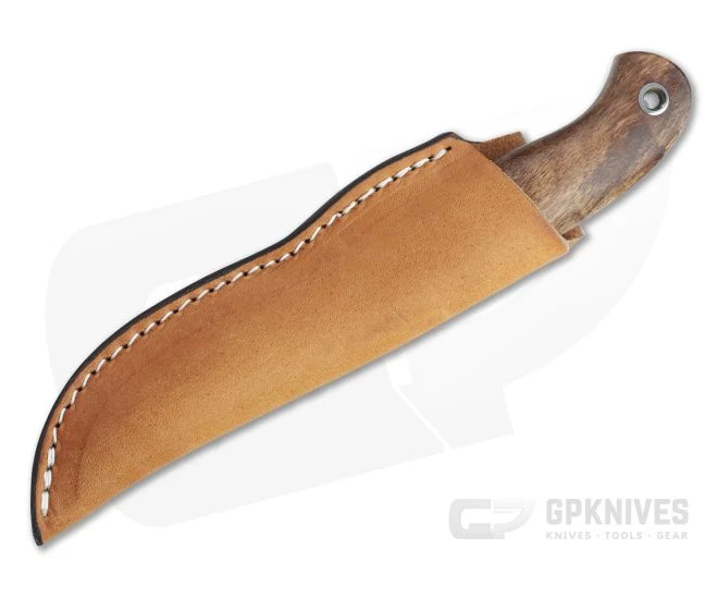 Mike Irie Model 110 Drop Point CPM-154 Stabilized Dyed Maple Fixed Blade 4427 - Image 2
