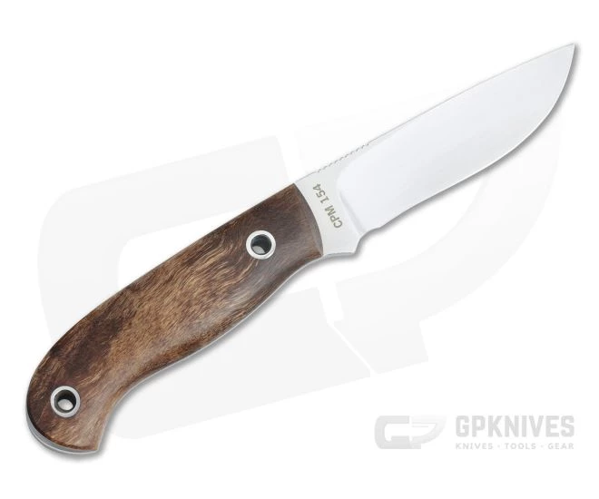 Mike Irie Model 110 Drop Point CPM-154 Stabilized Dyed Maple Fixed Blade 4427 - Image 3