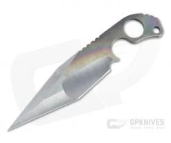 Mick Strider Custom SLCC XL Strike Plate Titanium Nightmare Grind Fixed Blade Knife 4448