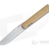 Brad Zinker Barlow LLF Stonewashed CPM-154 Vintage Linen Micarta Liner Lock Front Flipper 4470