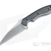 Alan Folts S.P.E.W. Prototype Small Pocket Everyday Wharncliffe Satin CPM-M4 Carbon Fiber Fixed Blade 4486
