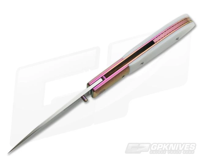 Frank Centofante Custom Pink Pearl Folder - Image 3