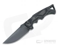 Brian Tighe Custom Tighe Fighter Auto Stonewashed DLC RWL34 Unidirectional Carbon Fiber Folder 4554