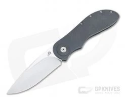 JD Van Deventer Custom EDC Front Flipper Drop Point Milled Dark Titanium Frame Lock 4590