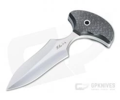 Mike Irie Custom Version 2 Push Dagger CPM-154 Carbon Fiber Fixed Blade 4605