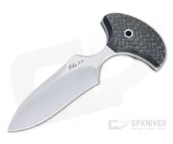 Mike Irie Custom Version 3 Push Dagger CPM-154 Carbon Fiber Fixed Blade 4609