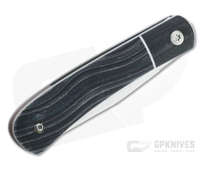 Enrique Pena Custom Front Flipper Trapper Bolstered Blue Ripple G-Carta Folder 4702 - Image 2
