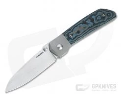 Enrique Pena Custom Mula Front Flipper Sheepsfoot Arctic Storm Fat Carbon Folder 4708