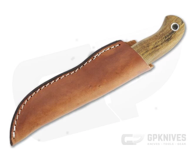 Mike Irie Model 110 Drop Point CPM-154 Bolstered Maple Fixed Blade 4739 - Image 2