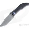 Alan Folts Sultan Tumbled CPM 154 Purple Marbled G10 Folder 4753