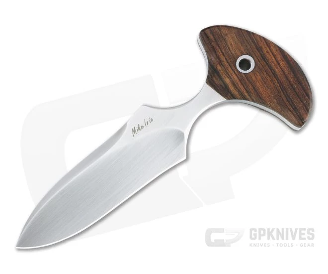 Mike Irie Custom Version 3 Push Dagger CPM-154 Desert Ironwood Fixed Blade 4820