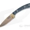 Dawson Knives Angler Arizona Copper 3V Blue/Black G10 Fixed Blade