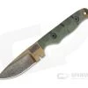 Dawson Knives Handyman Arizona Copper 3V OD Green G10 Fixed Blade