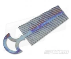 John Gray Titanium Double Tooth Comb Anodized - Large