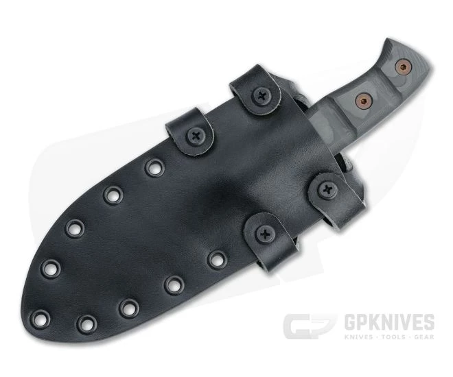 Dawson Knives Huntsman Arizona Copper 3V Two-Tone Carbon Fiber Fixed Blade - Image 2