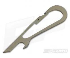 SK Knives Large DeCAPitator Bronze Titanium Bottle Opener