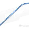 Steven Kelly Titanium Drinking Straw Bent Blue Swirl