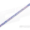 Steven Kelly Titanium Drinking Straw Long Pink/Blue Splatter