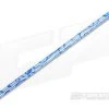 Steven Kelly Titanium Drinking Straw Long Light Blue Splatter